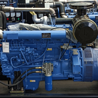 Groupe électrogène diesel à châssis ouvert 100KW 125KVA disponible en OEM, démarrage électrique pour usage industriel