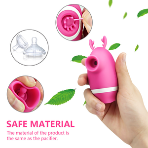 Jouet sexuel 3 en 1 en forme de renne, suceur de clitoris, vibrateur à cornes, échantillon gratuit, jouets sexuels pour adultes, vibrateur avec livraison gratuite - Product Image 5