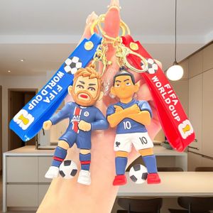 Llavero de Fútbol con Diseño de Camisetas de <span class=keywords><strong>Estrellas</strong></span> como Cristiano Ronaldo y <span class=keywords><strong>Messi</strong></span>, Pequeño Regalo para Fanáticos - Product Image 2