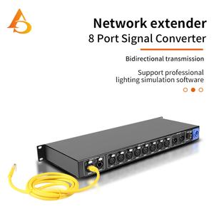 Controlador LED DMX Artnet AICPOSE 8 Universe para Festivales de Música al Aire Libre, Expansor de Red DMX Artnet de 8 Vías - Product Image 1