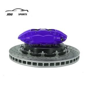 Personnalisé 4 Pot 17 Pouces Roue Auto Gros Étriers De Frein <span class=keywords><strong>Kit</strong></span> Modifié <span class=keywords><strong>Kit</strong></span> pour Toyota LC200 LC300 <span class=keywords><strong>RAV4</strong></span> Avalon Prado - Product Image 3
