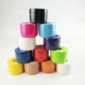 เทปพันกีฬาคุณภาพสูง ได้รับการรับรองมาตรฐาน CE ISO ลายพิมพ์ตามสั่ง กาว EAB บางเบา กว้าง 5 ซม. ผลิตจากผ้าสแปนเด็กซ์ ยืดหยุ่น ทนทานต่อการฉีกขาด ฟรี - Product Image 3