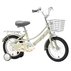 Nueva Bicicleta Infantil con Marco <span class=keywords><strong>de</strong></span> Acero y Ruedas <span class=keywords><strong>de</strong></span> Entrenamiento Ordinarias, un Regalo Ideal para Niñas <span class=keywords><strong>de</strong></span> 3 a 10 Años - Product Image 3