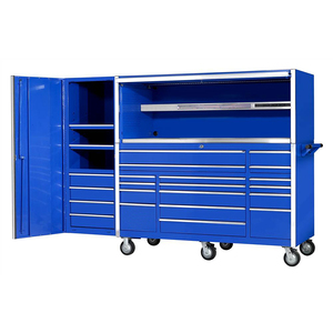 Heavy Duty 85 Inch Tool Box <strong>Workshop</strong> <strong>Garage</strong> Cabinet Work <strong>Benches</strong> - Product Image 2