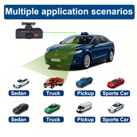 Grabadora de Video para Vehículos MDVR 4G Avanzada con Cámaras Delanteras 2K y Traseras 1080P, Rastreo GPS Beidou y SOS para Gestión de Flotas