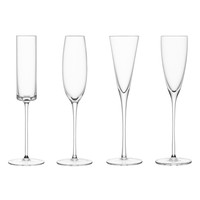 Gelas Anggur Kristal Grosir Promosi Haonai, Gelas Champagne Flute