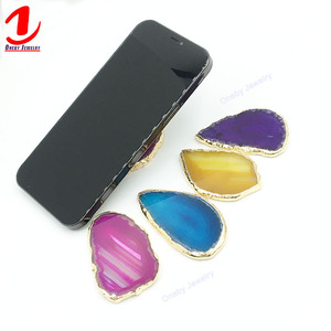 Đá Quý Tự Nhiên Agate Số Lượng Lớn Bán Buôn Các Nhà Sản Xuất Điện Thoại Di Động Hơn Thiết Kế Cửa Hàng Điện Thoại Chủ Phụ Kiện Cho Điện Thoại - Product Image 3