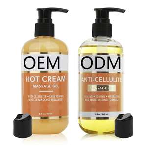 Private Label a base di erbe Anti-Cellulite massaggio olio & crema calda con perdita di peso naturale trattamento della Cellulite - Product Image 1
