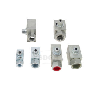 Zweiwege-Dreiwege kugel hahn des Baggers für Rohrleitung des Hydraulik schalters mit 1/2 3/4 1 1 1/4 Zoll - Product Image 2