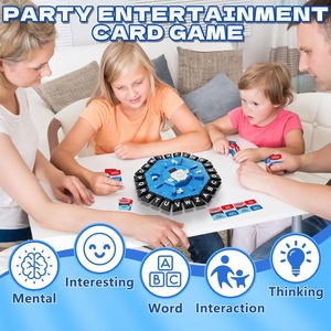 KK NUOVO <span class=keywords><strong>Gioco</strong></span> <span class=keywords><strong>di</strong></span> <span class=keywords><strong>Parole</strong></span> per Famiglia con Timer Digitale e 2 Modalità <span class=keywords><strong>di</strong></span> Categoria, Divertente <span class=keywords><strong>Gioco</strong></span> Veloce con 24 Lettere per Bambini - Product Image 5