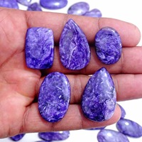 Matériau brut de charoïte naturelle de qualité supérieure, pierre de cristal violette de haute qualité pour la création de bijoux et la collection, en vente