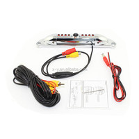 Auto Rückfahr kamera Wasserdicht European Auto Autoken zeichen Rahmen LED Rückfahr kamera Automobile Nummern schild halter