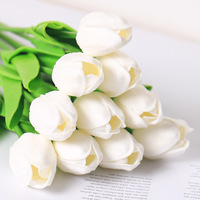 Tulpenvormige grote kunstbloemen van PU-materiaal