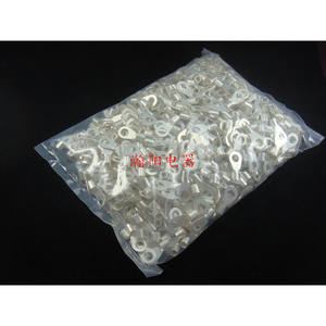 Terminales de Anillo Han Yi OT6-6 de Cobre Puro, Calibre 6 AWG, 1.0 mm de Espesor, para Electrónica e Ingeniería Eléctrica - Product Image 2