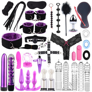 Kit d'équipement BDSM : <span class=keywords><strong>Masque</strong></span> SM et pince pour le clitoris, attaches <span class=keywords><strong>de</strong></span> lit pour jeux adultes, jouets sexuels - Product Image 2