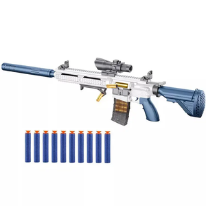 M416 pistola giocattolo ripetitore elettrico ak47 pistole giocattolo realistiche a buon mercato mitragliatrice in metallo per adulti giocattoli regalo per bambini per ragazzi soft bullet