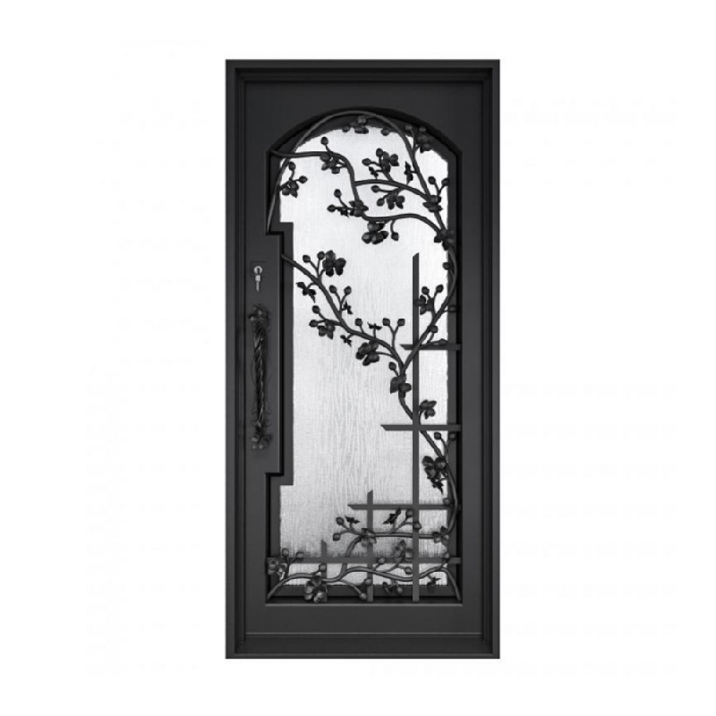 e single exterior iron garden doors