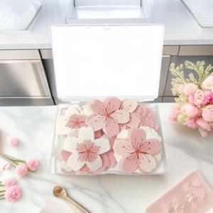 Wafer ESTICK a forma di fiore di ciliegio, 70 pezzi, ecologici, per decorazioni di torte e dessert, adatti al forno, per uso alimentare - Product Image 4