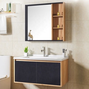 Particle Board Material <strong>Sink</strong> <strong>Bathroom</strong> Faucet <strong>Corner</strong> Modern Style Fashion <strong>Bathroom</strong> <strong>Cabinet</strong> - Product Image 3