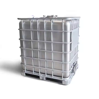 Récipient IBC de grande capacité, conforme à la certification CE, réservoir de stockage IBC pour le stockage de liquides chimiques