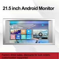 Monitor Android de 21.5 Pulgadas para Autobús, con Voltaje de CC 18-36V, para Autocares y Automóviles