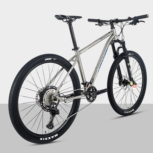 Vélo de montagne en titane pour hommes M8100 24 vitesses XC Hardtail 29 pouces, vélo de course avec fourche en alliage d'aluminium et pédale ordinaire - Product Image 2