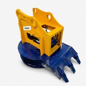 Aimant de levage pour excavatrice avec moteur intégré : levage efficace de ferraille, accessoire pour engins de construction - Product Image 5