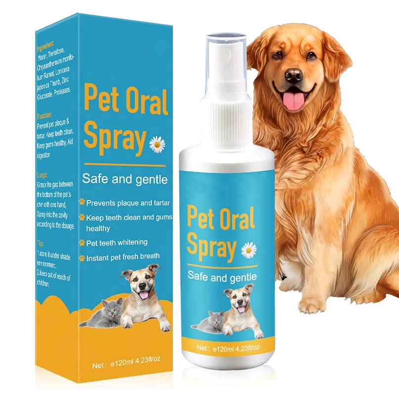 Освежитель воздуха для собак спрей для домашних животных водная добавка зубная резинка спрей для собак кошек уход за зубами для плохого дыхания домашних животных-уход за полостью рта
