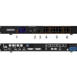 Cao cấp novasta VX-400 tất cả-trong-một Dẫn Bộ xử lý video điều khiển cho hiệu suất cao ngoài trời dẫn Màn hình hiển thị với cho HDMI - Product Image 1