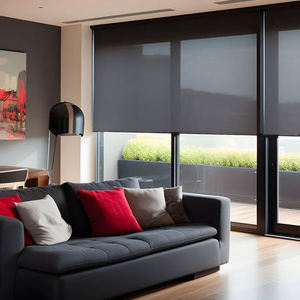 Capteur de température et de pluie sans fil Wi-Fi avec télécommande, stores enrouleurs coulissants anti-UV pour portes, avec moteur de marque - Product Image 1