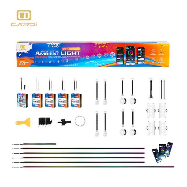 Manufacturer's Hot Selling K4 Ambient Light 12V LED Car Decoration Accessory New Car Light Others Car Light Accessories