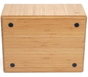 Caja Organizadora Apilable Multifuncional <span class=keywords><strong>de</strong></span> Madera <span class=keywords><strong>de</strong></span> Bambú Estilo Rústico Dream Sun para Almacenamiento <span class=keywords><strong>de</strong></span> Libros y Juguetes - Product Image 3
