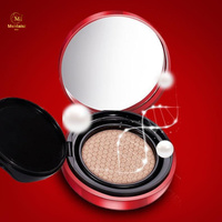 Soft Light Hydratant Brightening Natural Pressed Powder Cream Makeup Fair Medium Lightweight Matte Air Cushion Foundation