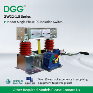 Dgg điện áp cao ngắt kết nối chuyển đổi ngoài trời không khí phá vỡ isolator IEC chứng nhận cho trạm biến áp phân phối đường dây truyền tải - Product Image 2