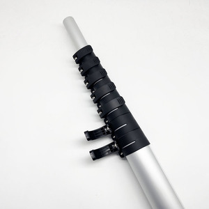 8M/10M Outil de nettoyage d'extension en aluminium robuste Mât de vidéosurveillance télescopique pour pôle d'<span class=keywords><strong>antenne</strong></span> RV - Product Image 5