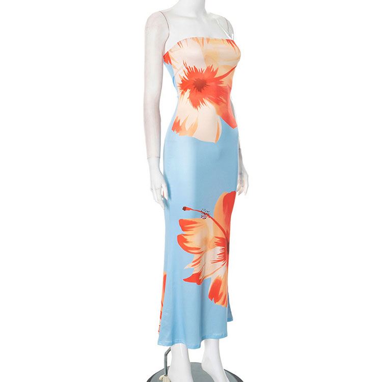 frame a line shirt dress Betsy and Adam Strapless Floral A-line Dress A27019 main image 1