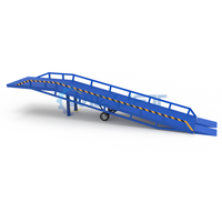 Rampe de déchargement de conteneurs hydrauliques mobiles 6T 8T 10T 12T 15T