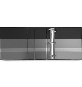 Haoran Customizável <span class=keywords><strong>5</strong></span> Polegada PVC Binder <span class=keywords><strong>3</strong></span> Anéis Pasta Personalizada com Folha Padrão Carteira para Escola Papelaria Organizador - Product Image 3