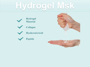 Masque facial en <span class=keywords><strong>gel</strong></span> de collagène coréen de haute qualité avec acide hyaluronique hydratant et anti-rides pour le visage - Product Image 4