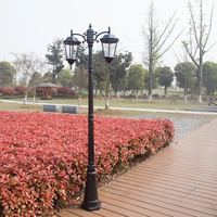 Lámpara de Jardín LED Grande de Estilo Europeo, IP68 Impermeable, de Aluminio Fundido a Presión, con 10 Años de Garantía, para Iluminación de Paisajes
