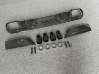 Difusor Trasero Estilo LD, Parachoques Trasero de Fibra de Carbono, Kit de Carrocería para BMW X6M F96