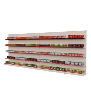 Estantería <span class=keywords><strong>de</strong></span> Góndola para <span class=keywords><strong>Tienda</strong></span> <span class=keywords><strong>de</strong></span> Abarrotes, Diseño Europeo, Fabricante <span class=keywords><strong>de</strong></span> Fábrica - Product Image 2