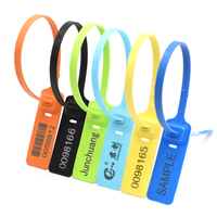 JCPS605 300/400/500/620mm sellado plástico sello etiqueta plástico personalizado numerado sello de seguridad