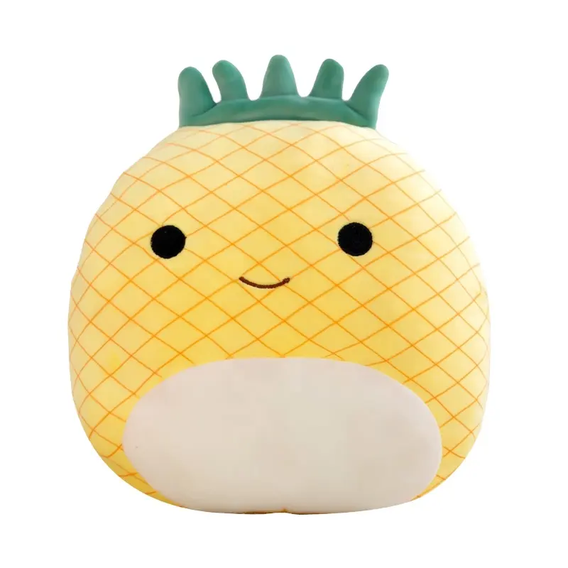 Top Fashion 2022 Hot Selling Kawaii Stuffed Super Soft Fruit And Animal Squishies Plush Toy