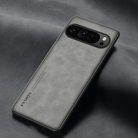 Étui de Téléphone Professionnel en Cuir de Mouton de Luxe pour Google Pixel 9 8 7 6 Pro Coque Arrière Mobile