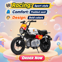 Moto électrique 24V puissante sous licence, 250W, avec moteur brushless, pour enfant de 7 ans, en plastique
