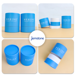 100% papier cercle biodégradable recyclé peut prototypage rapide cadeau papier Tube emballage disparition estampage impression manipulation - Product Image 1