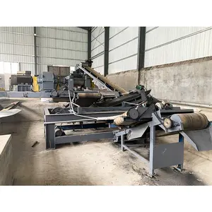 Professional supplier truck tyre cutting machine tire recycling equipment