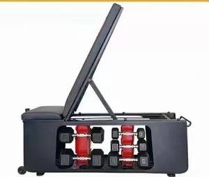 Banco de Pesas Multifuncional Ajustable para Gimnasio en Casa, Equipo de Fitness, Ejercicio Deportivo, Banco de Entrenamiento - Product Image 1