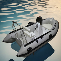 Offre Spéciale RIB 360 gonflable RIB fibre de verre sport classique bateau de pêche en fibre de verre